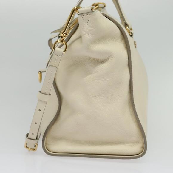 LOUIS VUITTON Monogram Empreinte Lumineuse PM Bag 2way White M93411 Auth ep10722 - Picture 4 of 16
